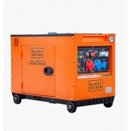 Cover image of BLACK+DECKER BXGND7900E 7.9KvA three-phase diesel generator set