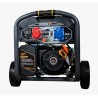 Face avant du groupe électrogène Gaz 8000W Monophasé et Triphasé Kompak K10000TET-DF