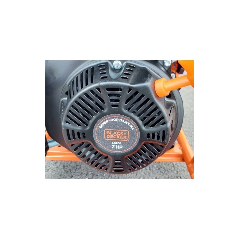 Système de démarrage avec lanceur assisté du groupe électrogène Essence 3Kw BLACK+DECKER BXGNP3000E