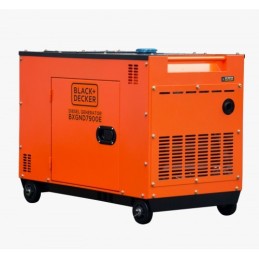 Rear of BLACK+DECKER BXGND7900E 7.9KvA three-phase diesel generator set