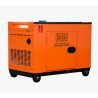 Arrière du groupe électrogène diesel 7.9KvA triphasé BLACK+DECKER BXGND7900E